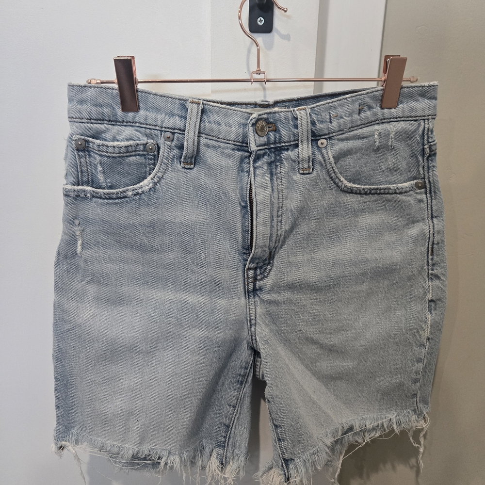 Madewell Light Blue Denim Shorts